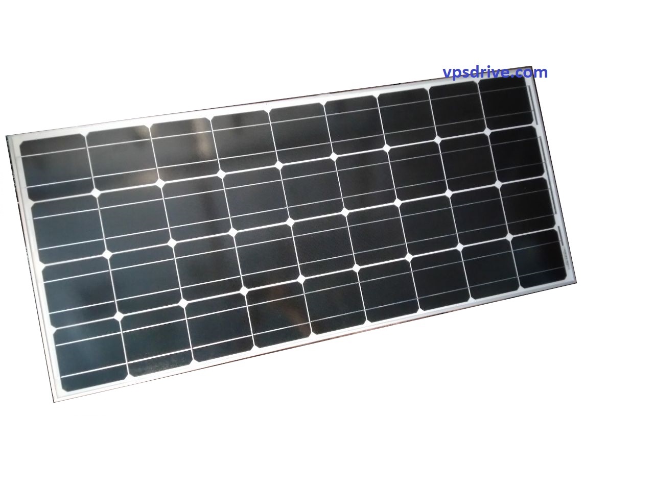 Solar panel for a power station, made of silicon and waterproof, with a capacity of 100W