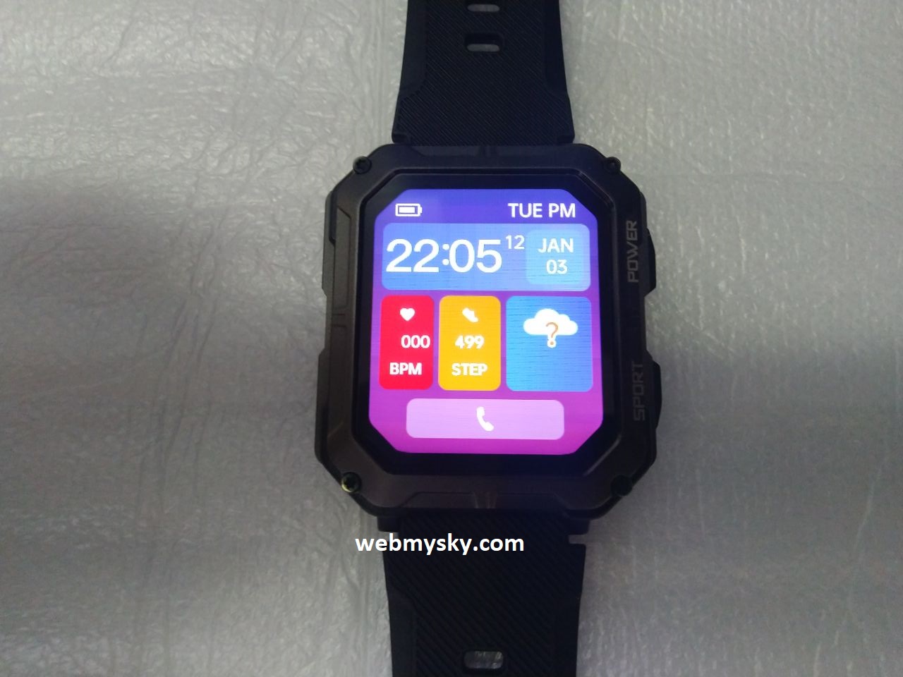 Smartwatch CUBOT C20 Pro