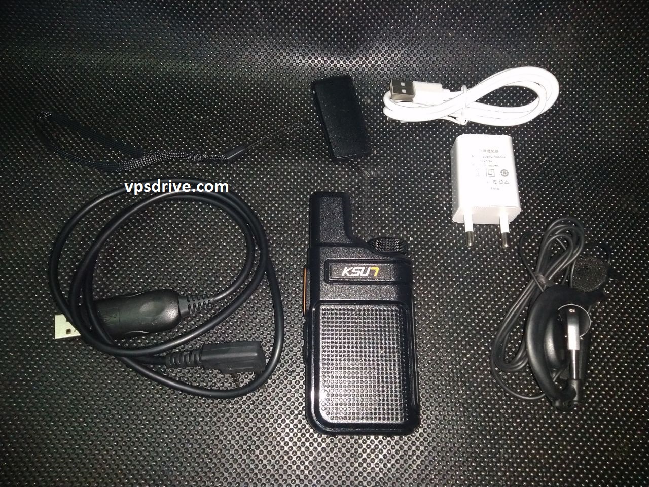 Walkie talkie, radio station KSUN M6 Mini